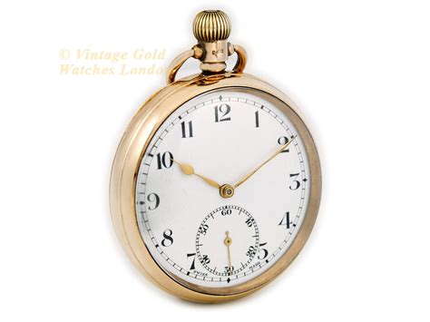 vintage gold Rolex pocket watch